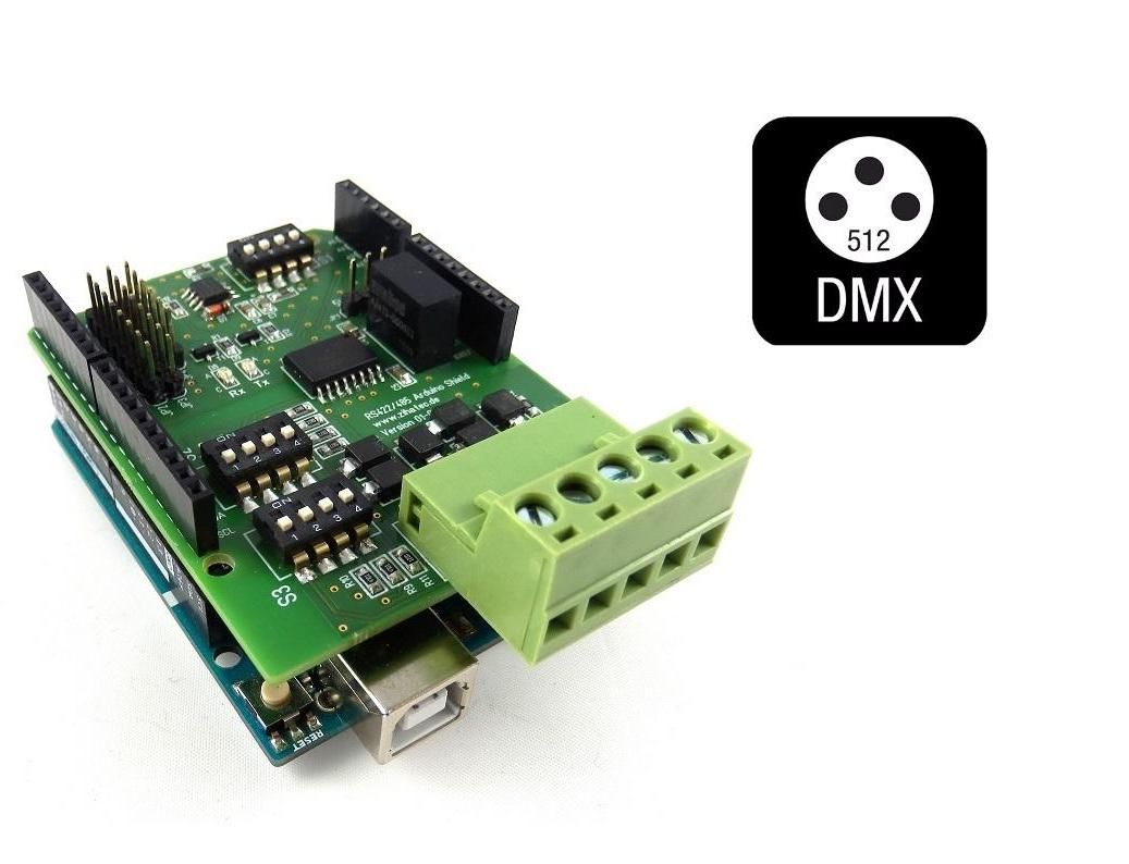 DMX512 Lighting Control With Arduino UNO R4