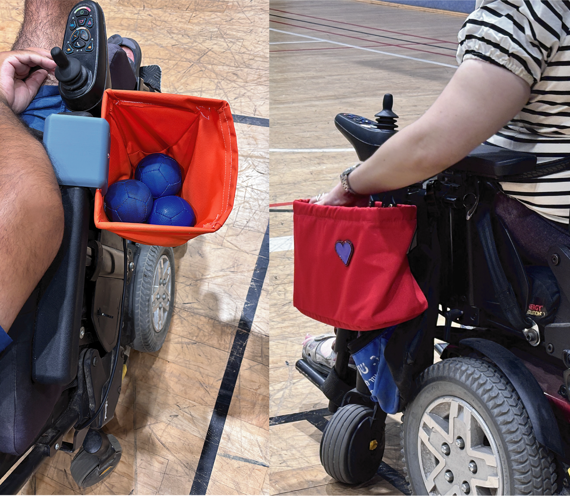 Wheelchair Boccia Baskets