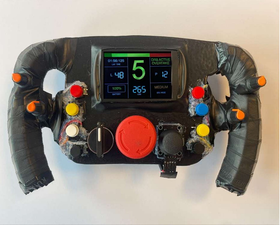 Custom F1 Style Steering Wheel for Logitech G923