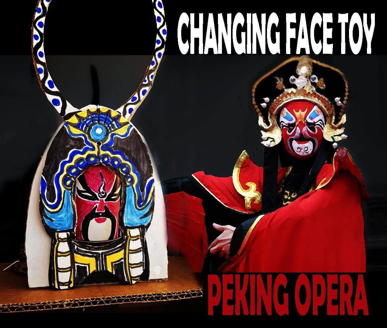 Changing Face Toy-Peking Opera Style