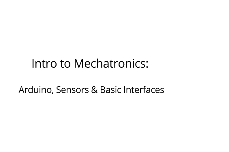 Hands-on Introduction to Arduino and ESP32: Wiring, Coding, and Testing Sensors Through Small Experiments.