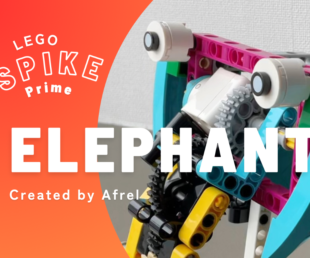 “Paoon!”SPIKE Prime Elephant: Cute Robot Moves With C!