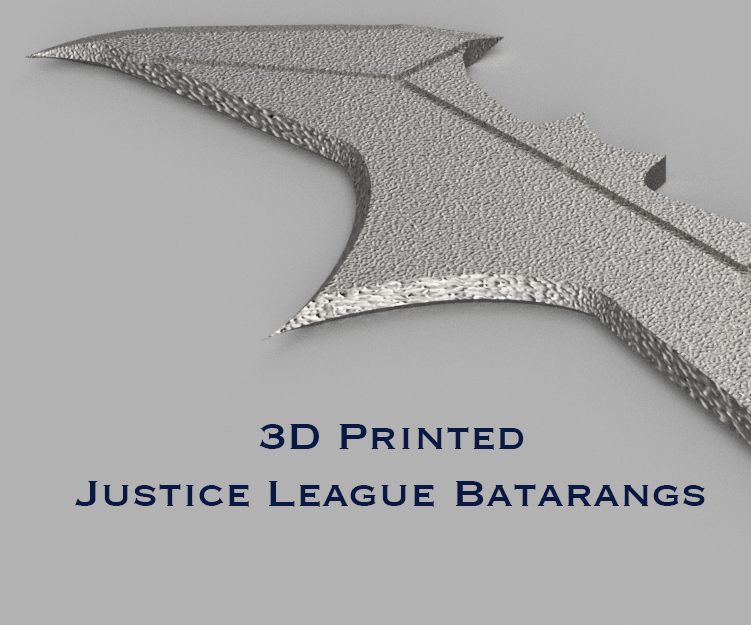 3d Printed Batarangs