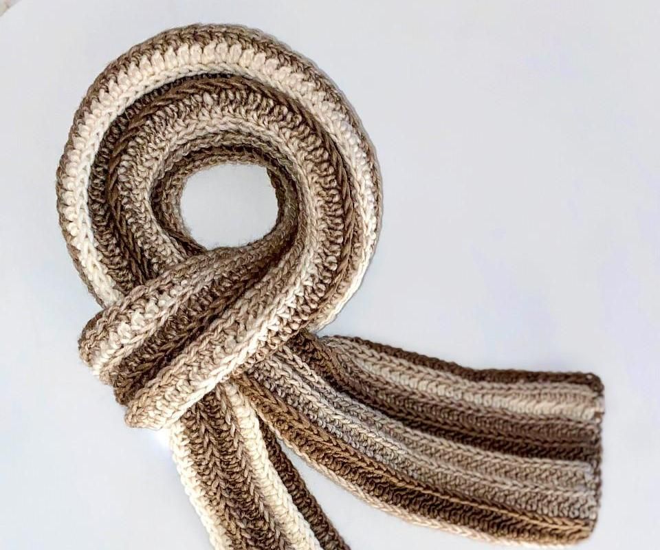 The Simply Perfect Crochet Scarf for the Whole Family! (A Beginner Friendly Pattern + Pictures)