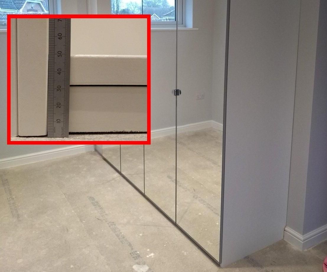 IKEA Pax Wardrobe - Shortening, Reducing Height, Building-in Floor to Ceiling