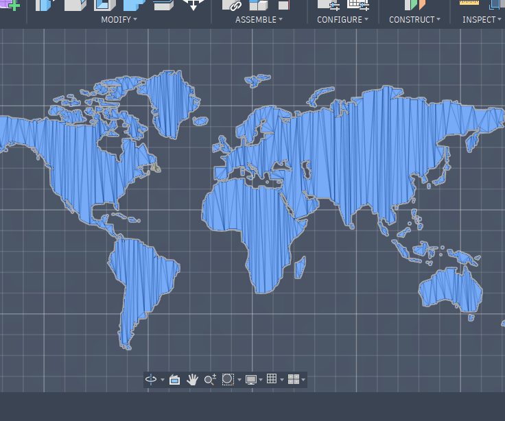 How to Create a 3D World Map Model in Fusion 360