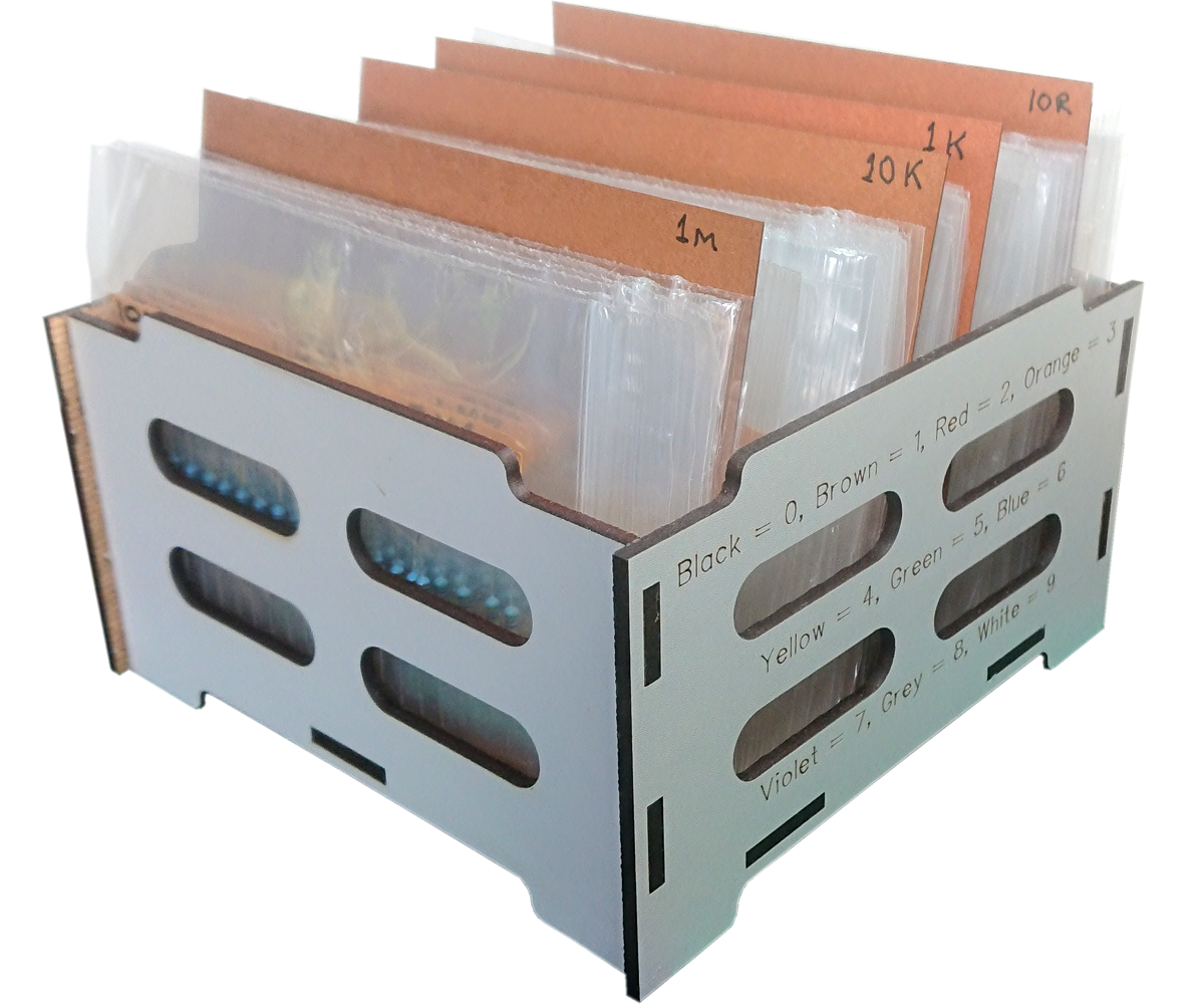 Tim's Resistor Storage Box