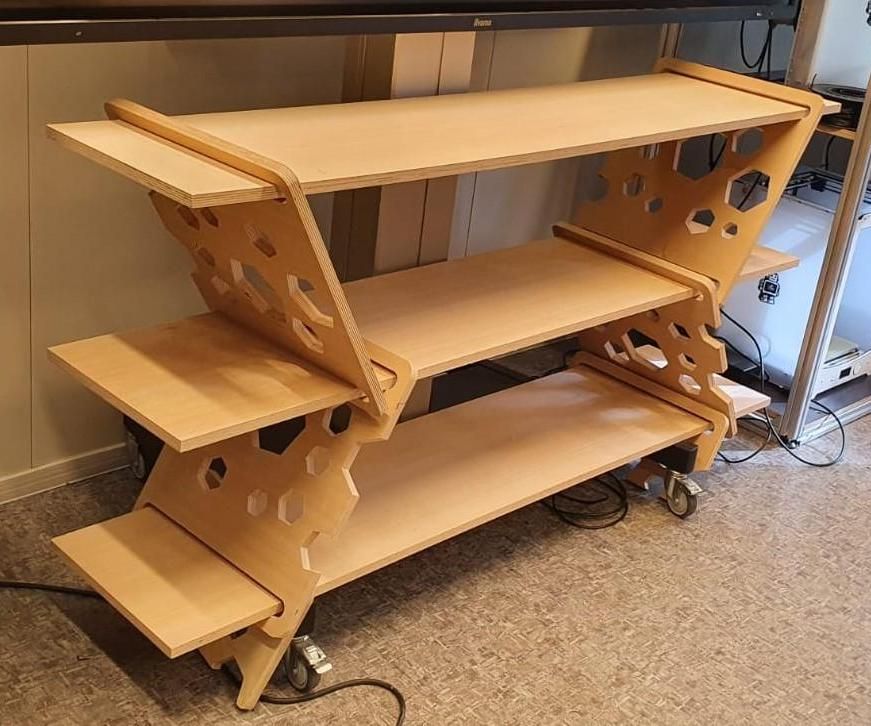 CNC Polygon Shelf