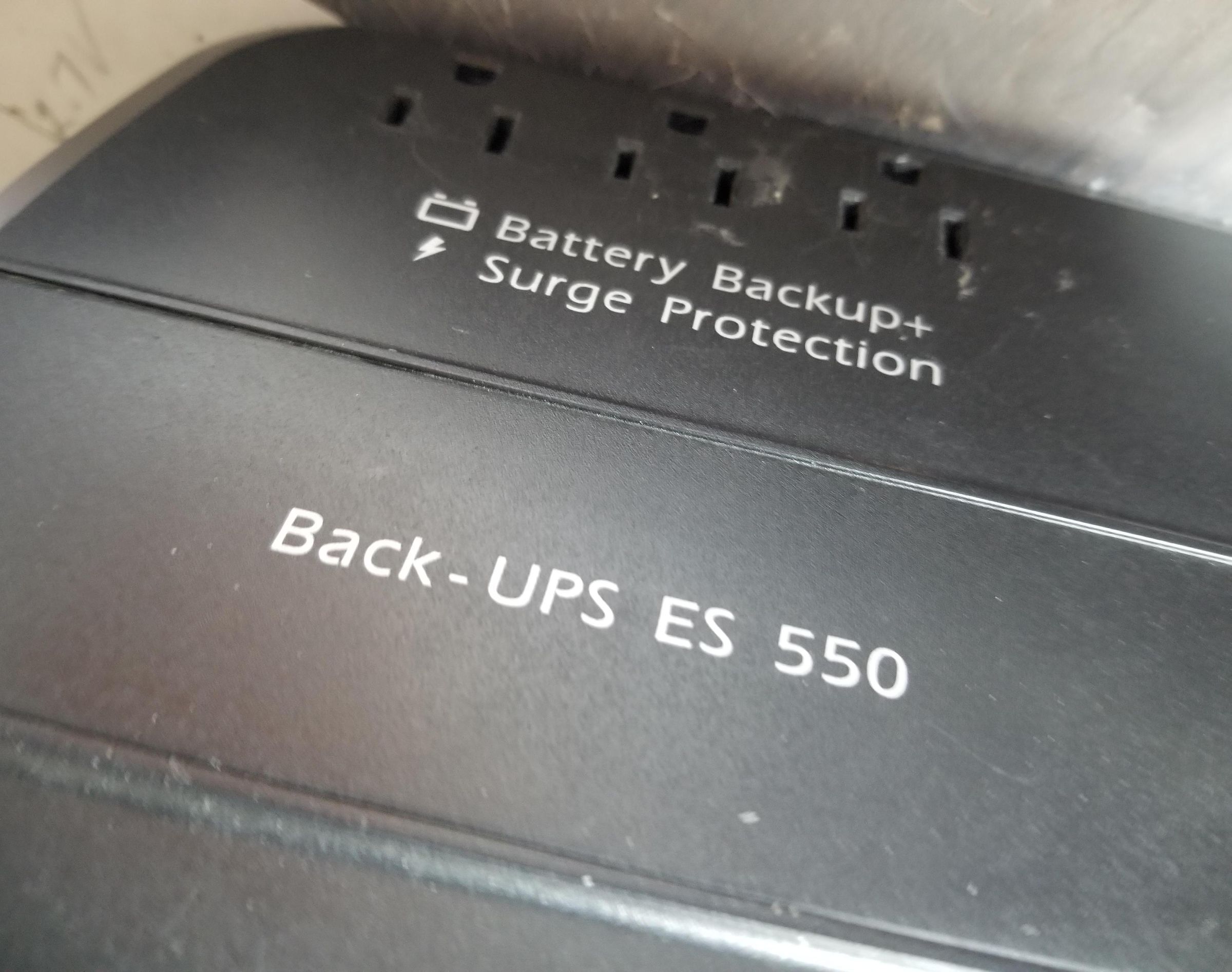 Repairing an APC UPS 550