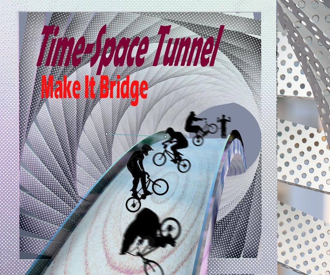 Time-Space Tunnel: a Pedestrian Bridge Beyond Dimensions