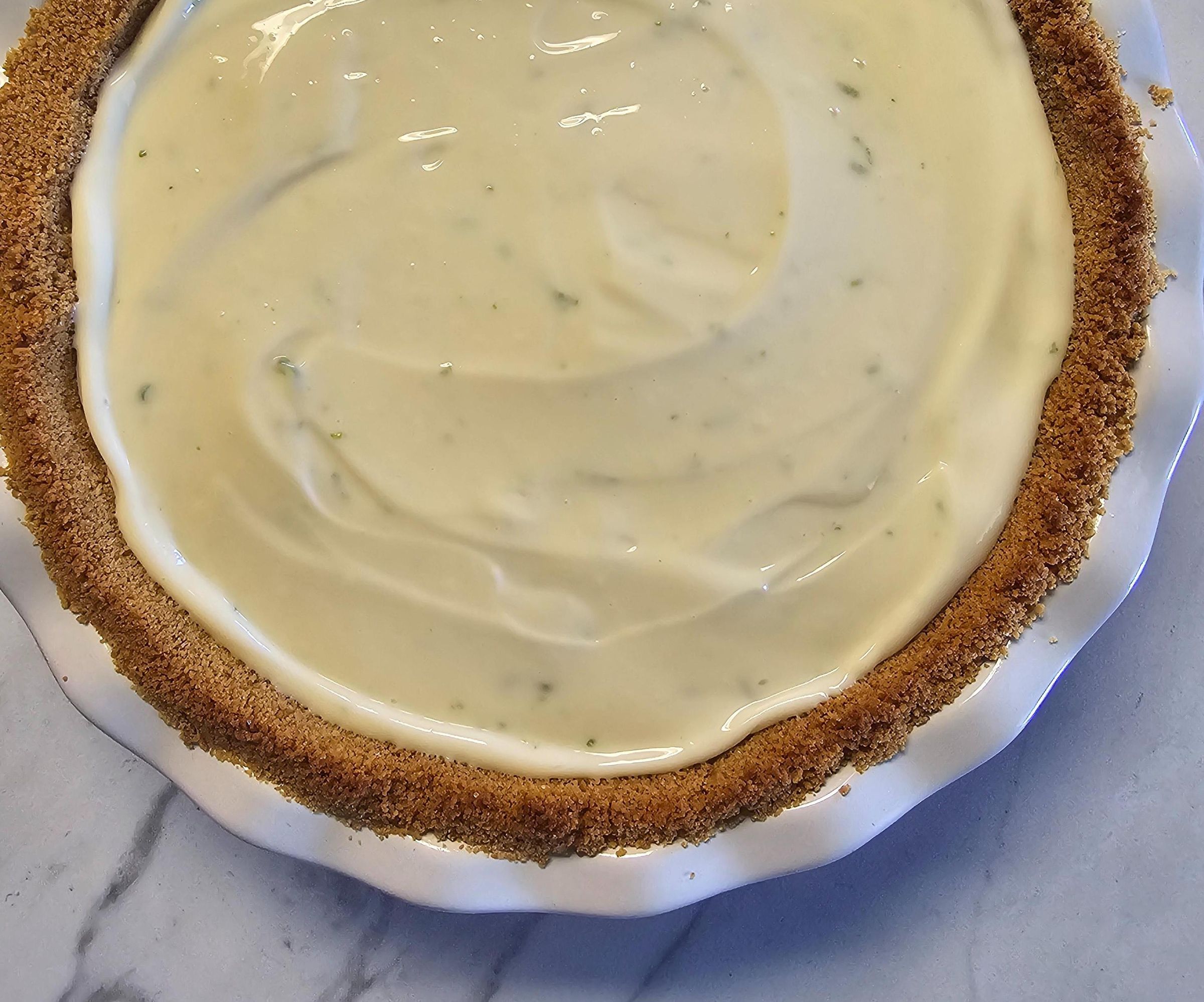 Silky No-Bake Key Lime Pie