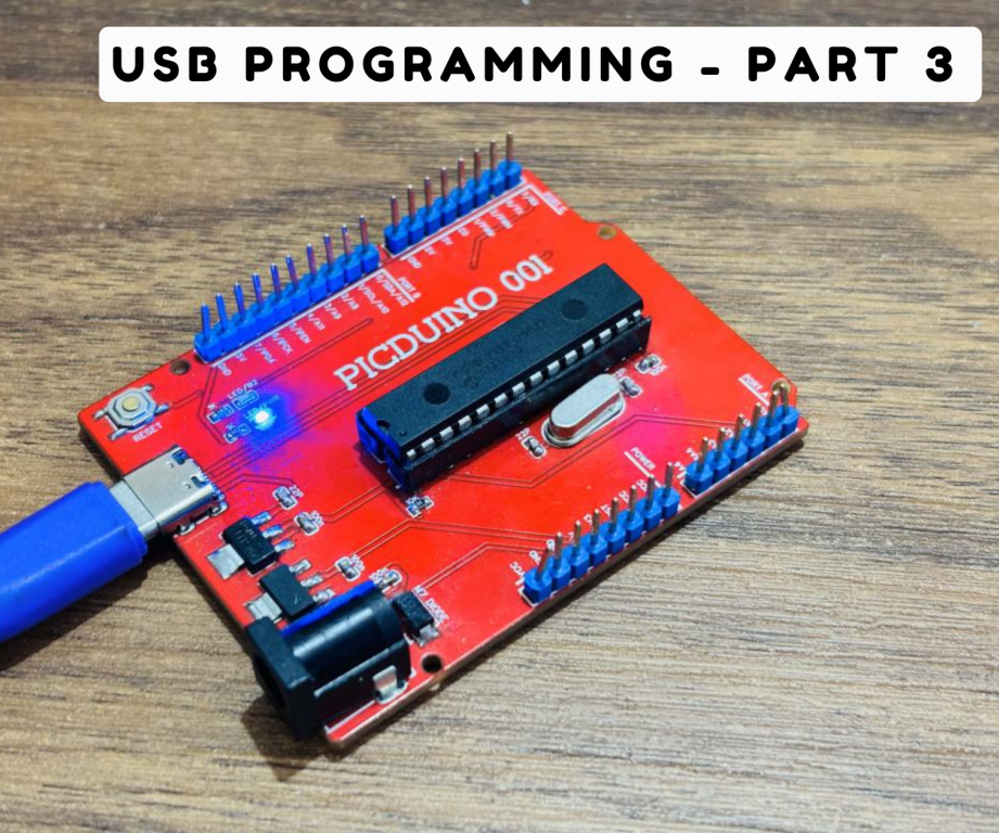 Programming PIC Microcontroller Via USB