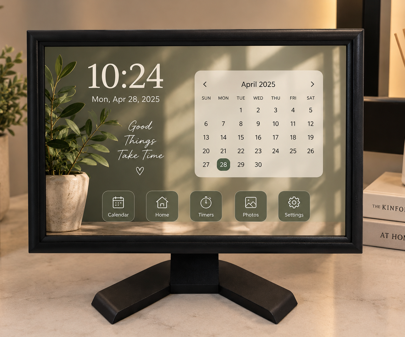 How to Make a Digital Calendar Using Scrap Materials