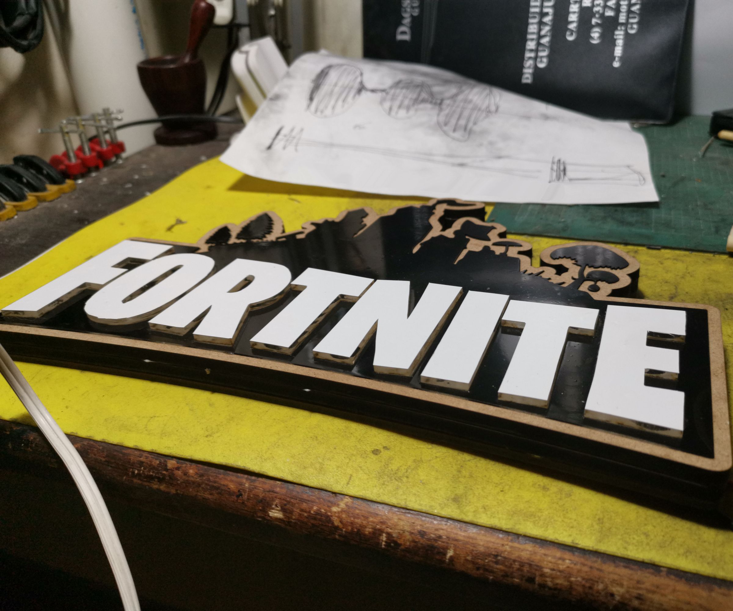 Fornite Lamp