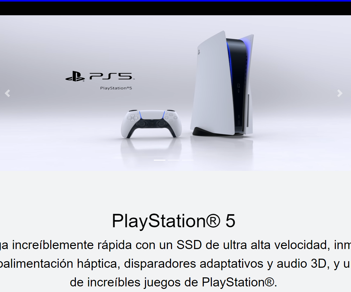 Tutorial Aplicativo Web : PlayStation 5