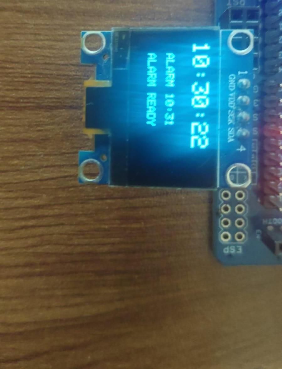 Oled Alarm Clock