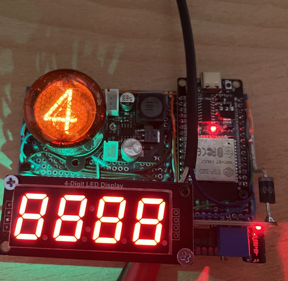 Nixie Vintage Dashboard (Gear Indicator)