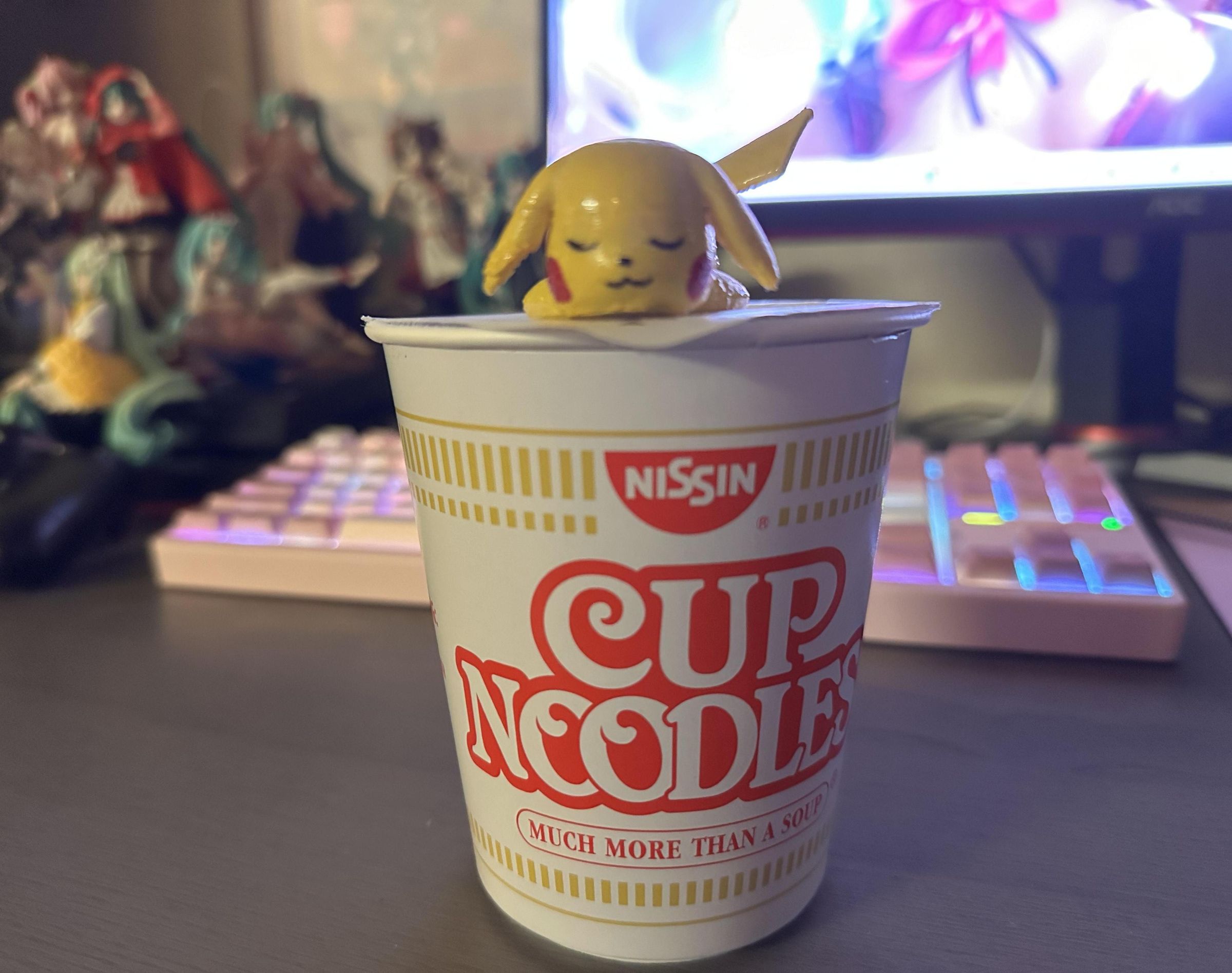 Pikachu Lid Closer (can Make It With Any Character You'd Like!)