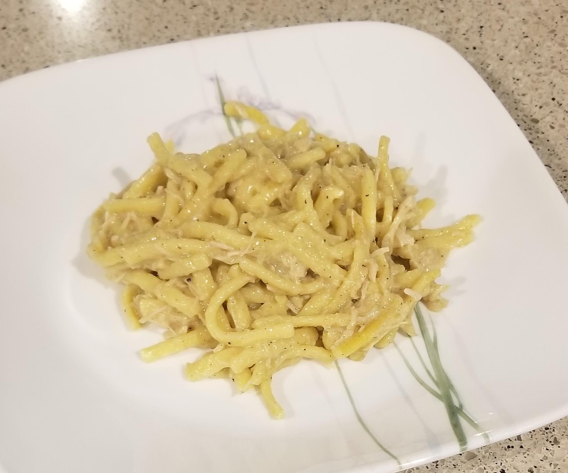 20 Minute - One Pot, Thick and Creamy, Chicken and Noodles