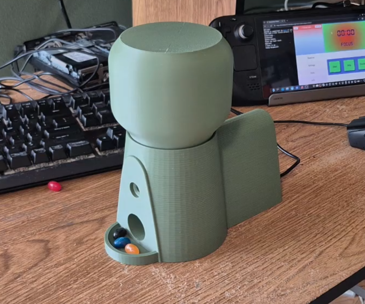 WebUSB Enabled Candy Dispenser With Pomodoro Timer