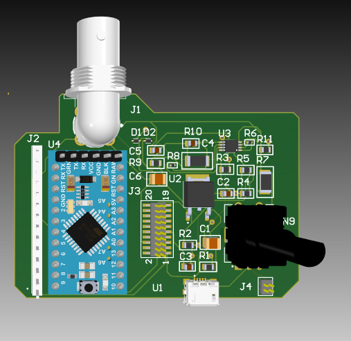 Arduino Based PCB to Determine the Performance and Properties of an Antenna