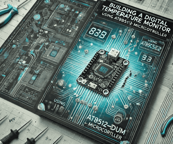 Building a Digital Temperature Monitor Using AT89C51ED2-RLTUM Microcontroller