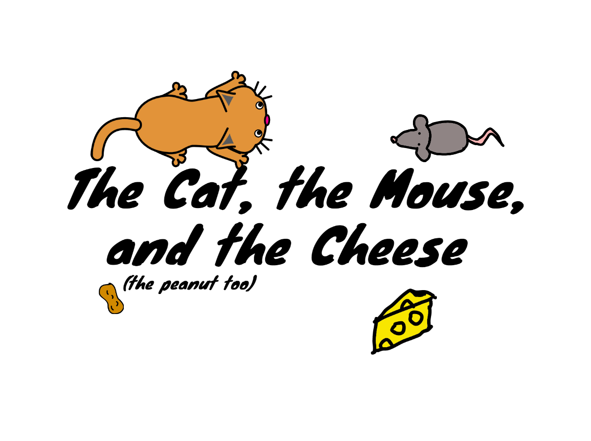 Makey-Makey Project: the Cat, the Mouse, and the Cheese (the Peanut Too)