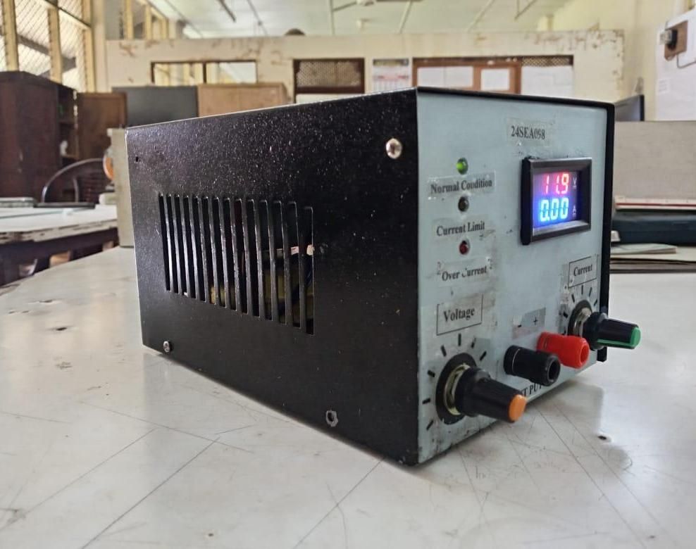 TECHNICAL REPORT OF CURRENT & VOLTAGE VARIABLE DC POWER SUPPLY UNIT