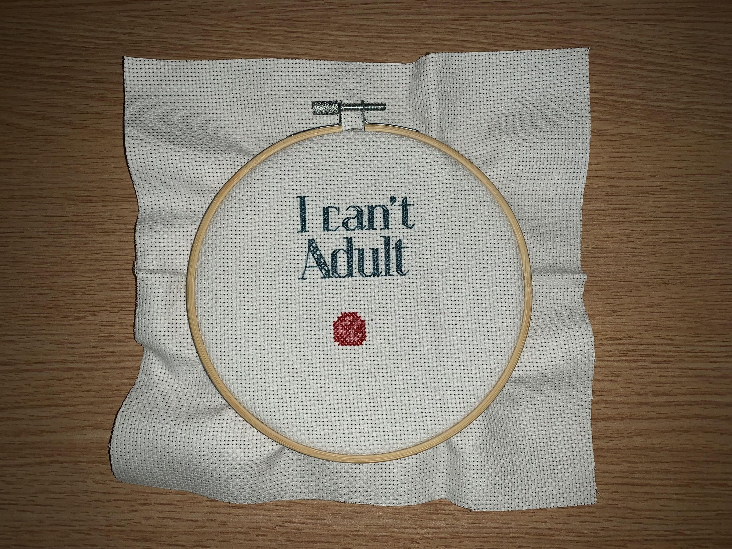 Cross-Stitching Tile