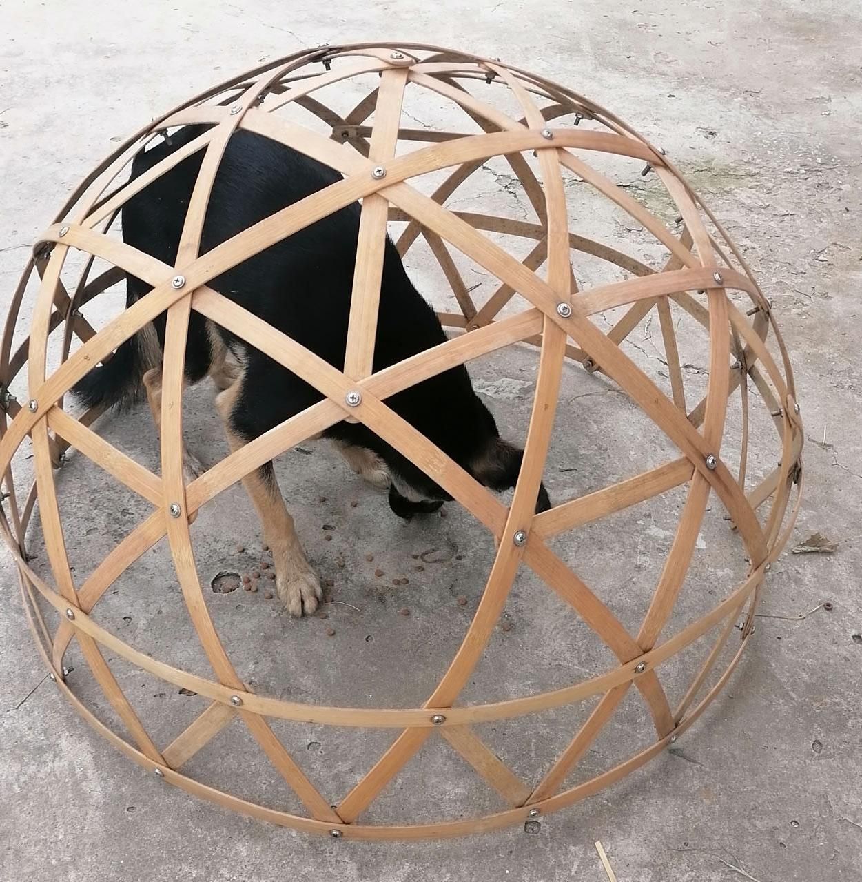 How to Assemble the Mini Bamboo Geodesic Dome Dog House Kit – Unique and Eco-Friendly Pet Shelter