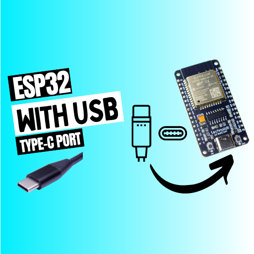 ESP32 With USB Type-C Port.