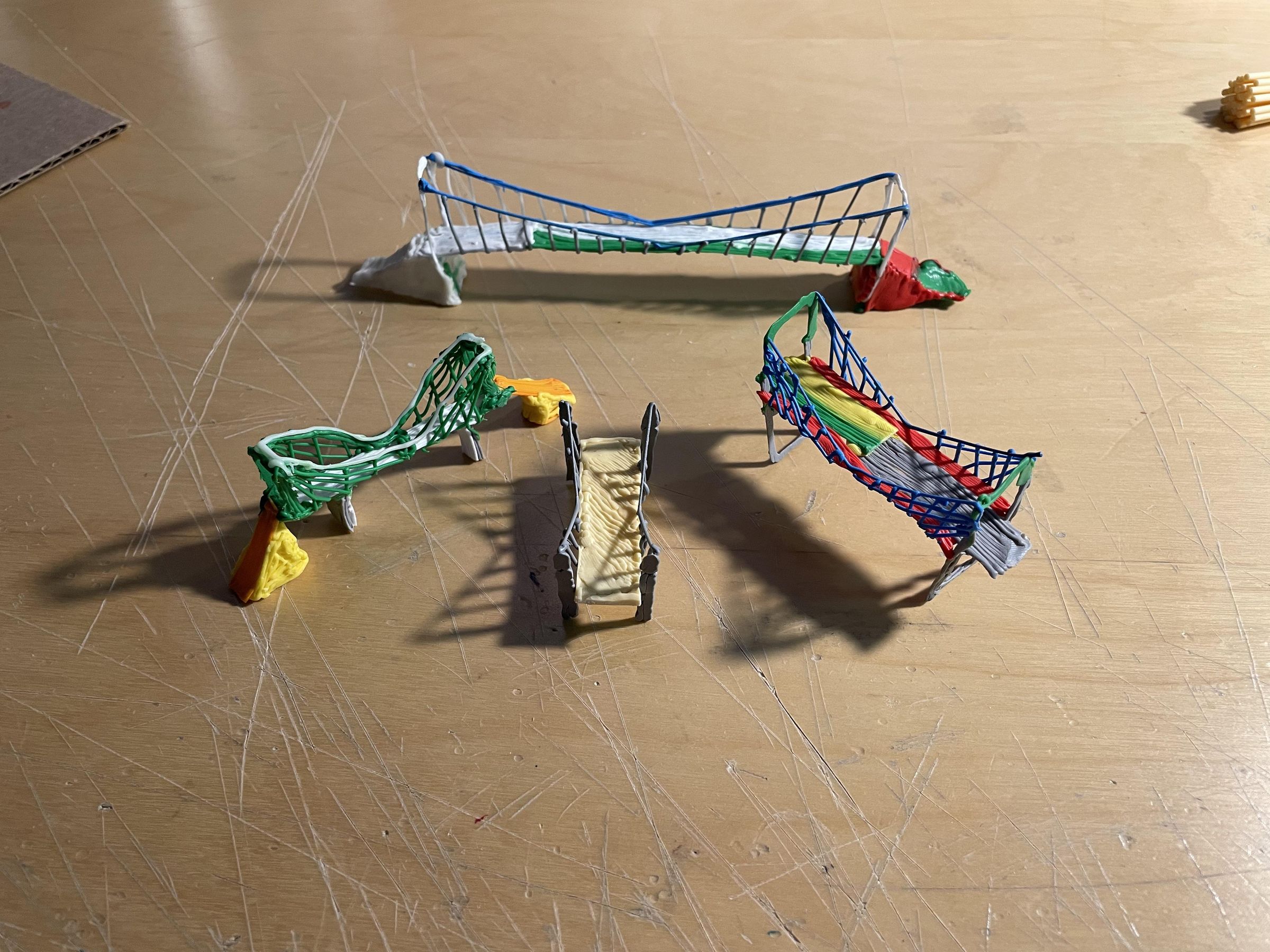 Cool 3D Pen Bridge Sculpture!