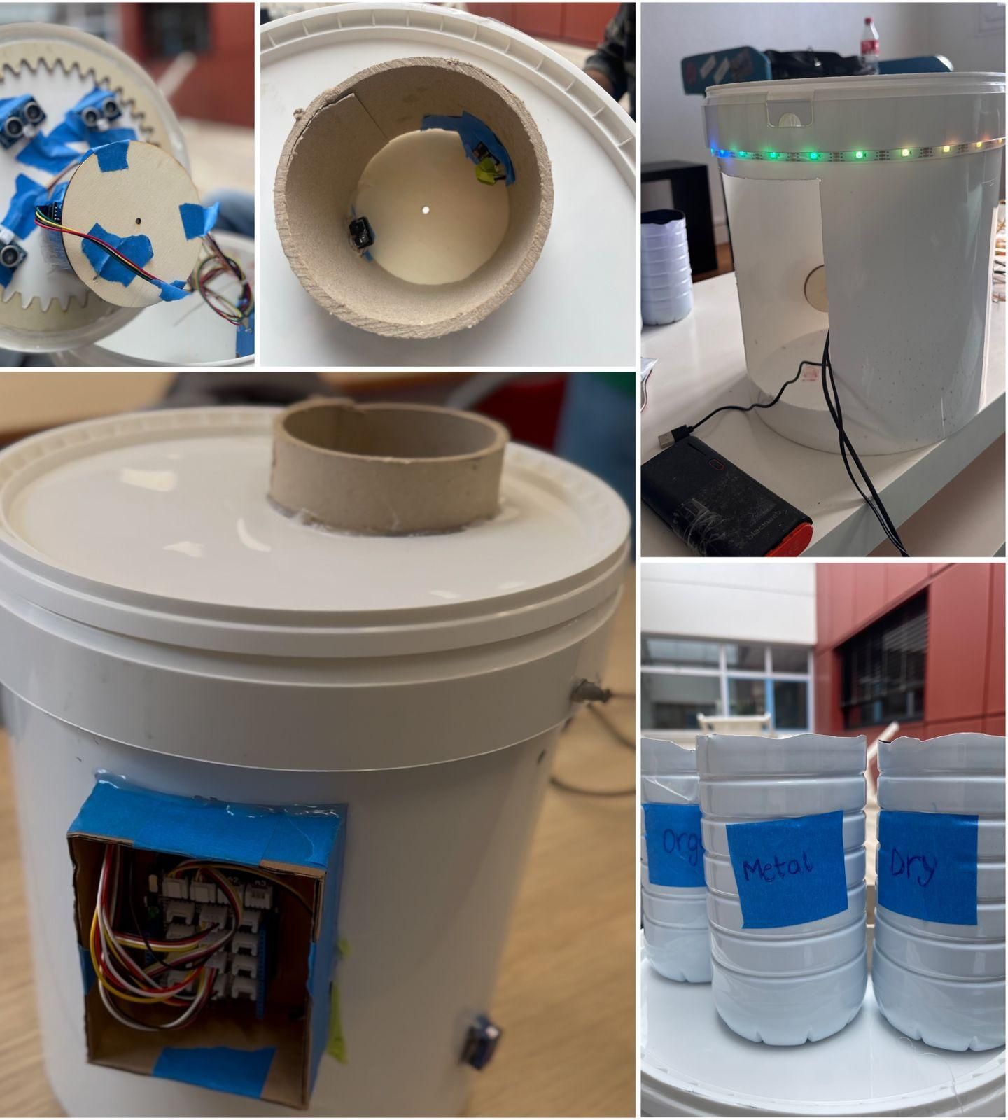Smart Bin: a Recycled Waste Sorting System With Arduino and FastAPI