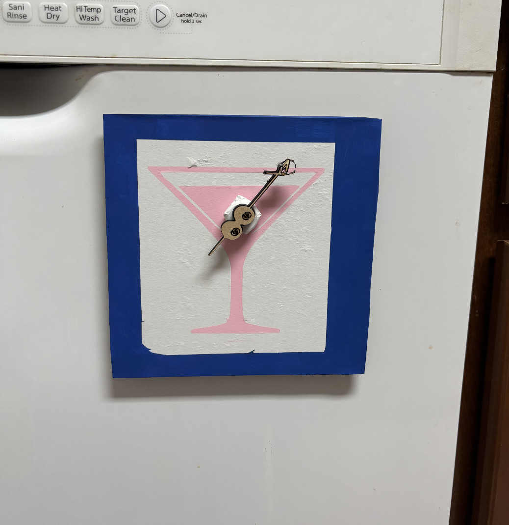 🫒 the Dirty Martini: a Dishwasher Magnet With Style!