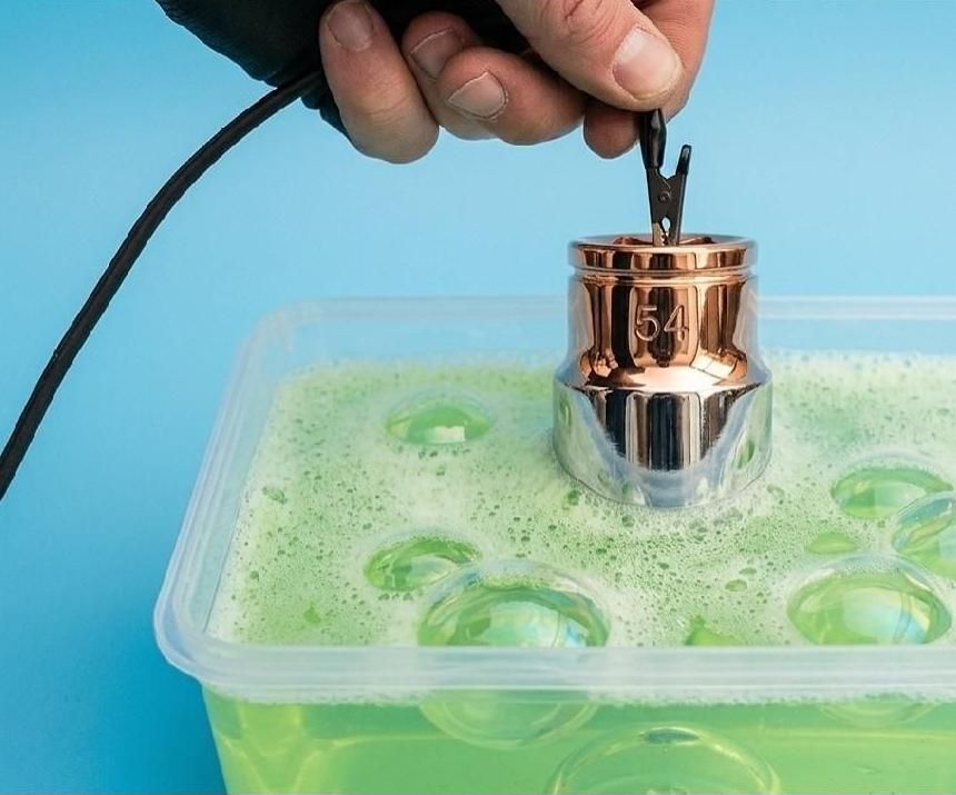 DIY Mirror Nickel Plating Guide for Tools (Low Current Density)