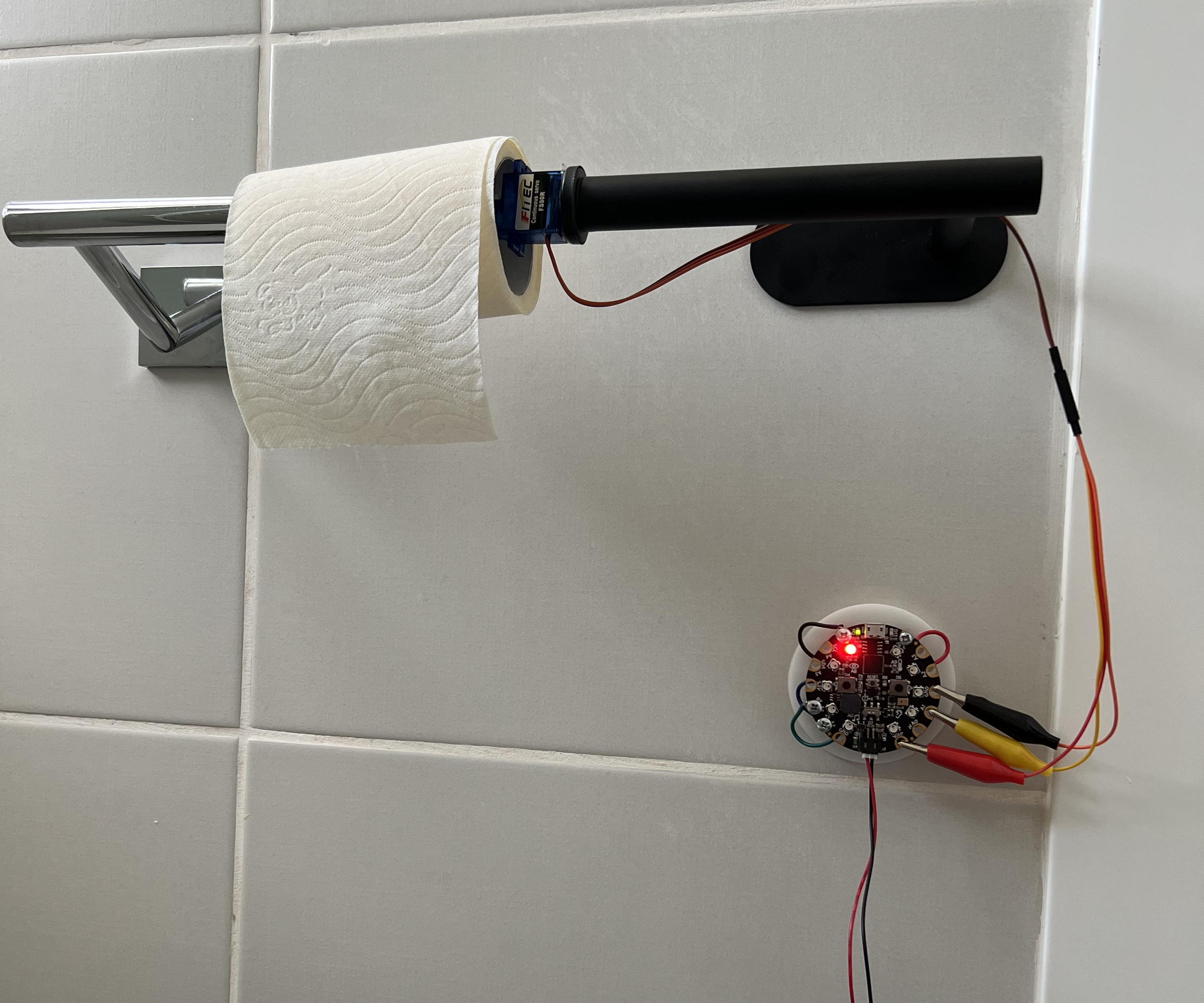 Rube Goldberg Machine - Bathroom Manager IOT Project