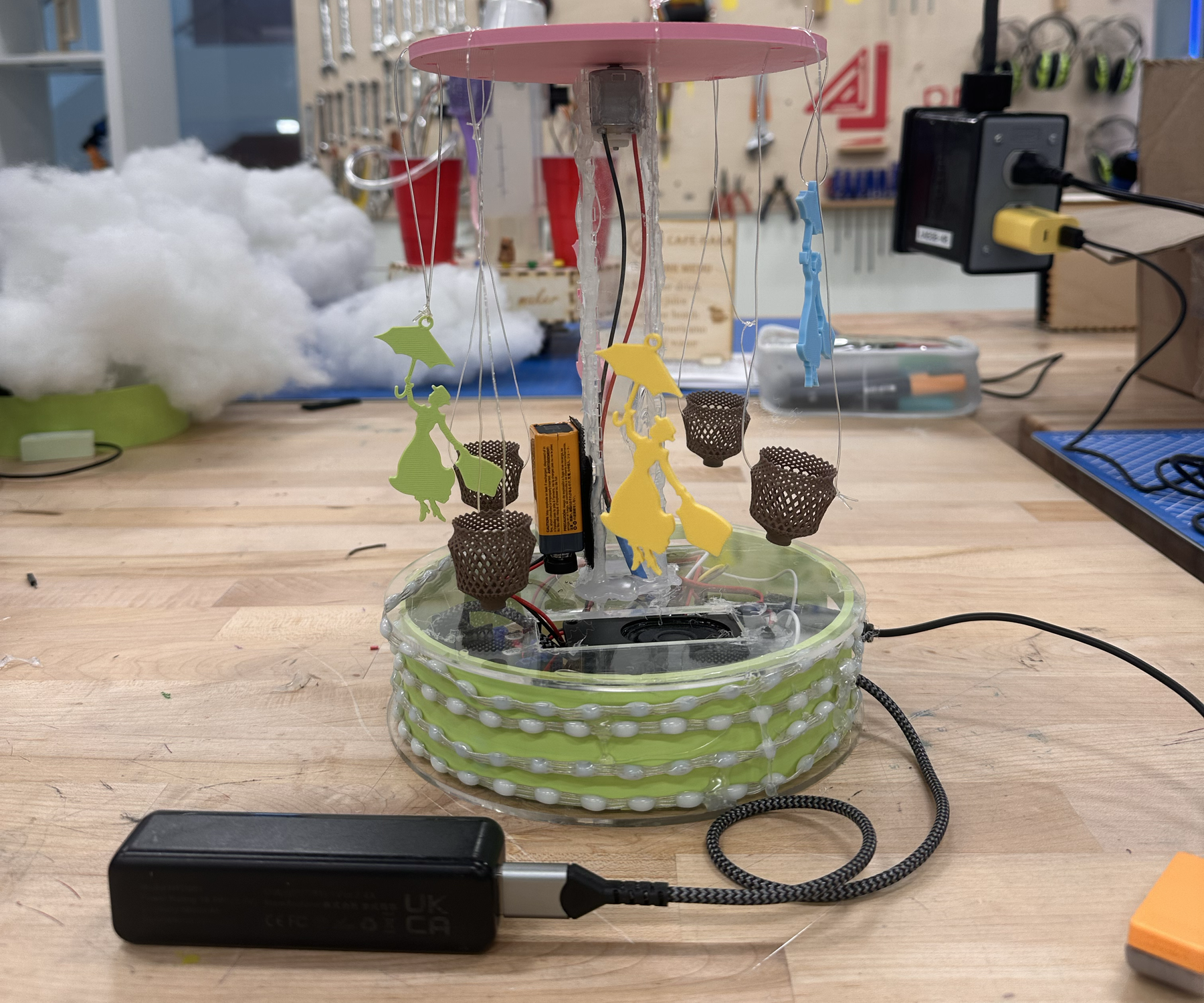 Assistive Tech Project - Merry-go-round With Adaptive Switch