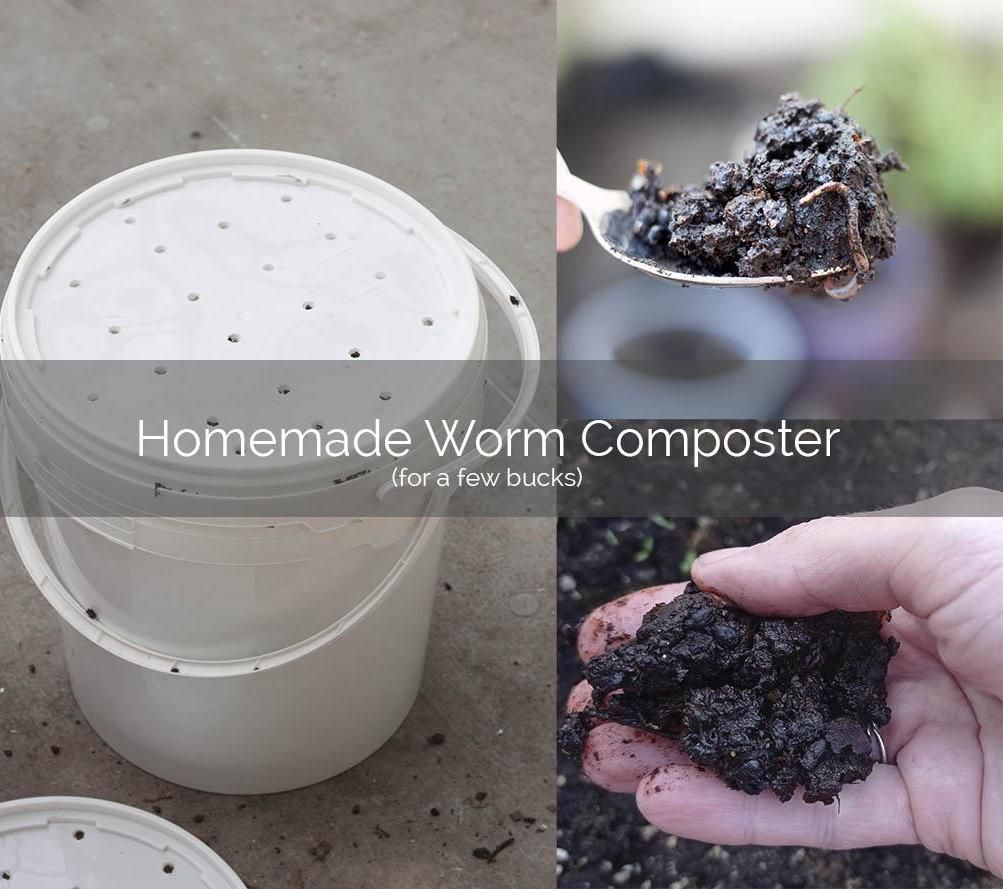 Homemade Worm Composter (for a Few Bucks)