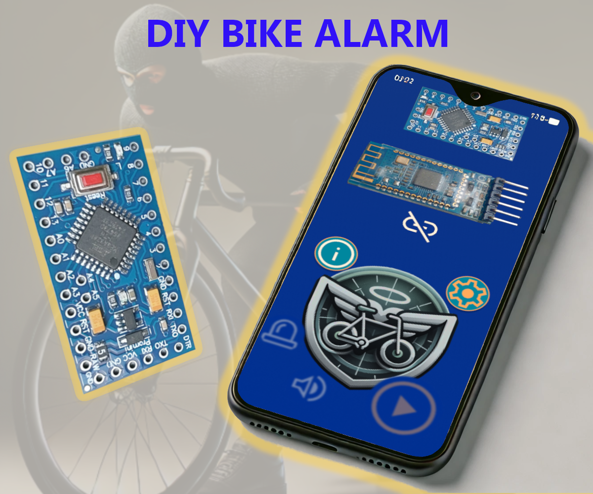 Arduino Bike Alarm Meets Android App Via Bluetooth