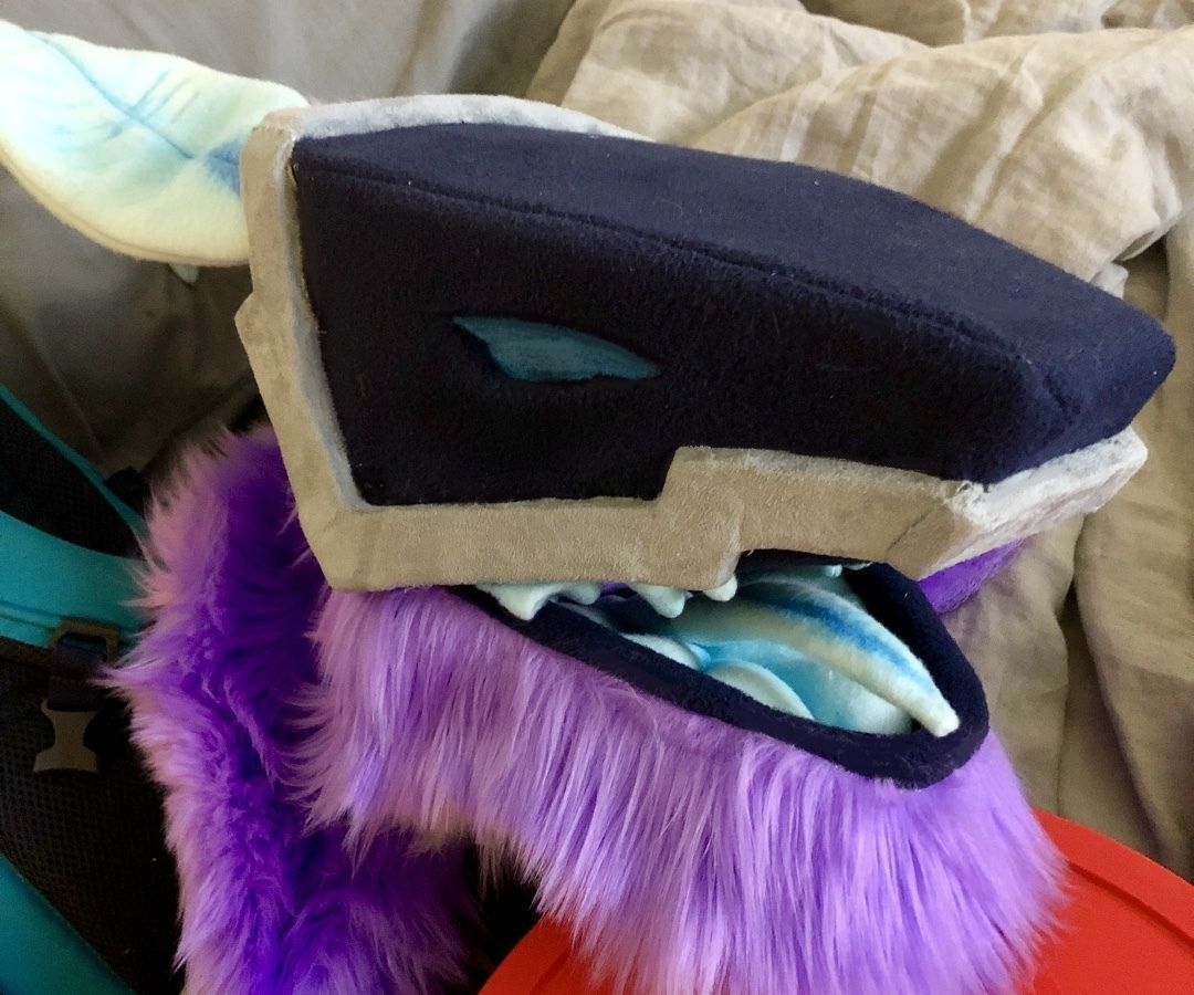 How to Make a Robot/synth Style Costume/ Fursuit Head