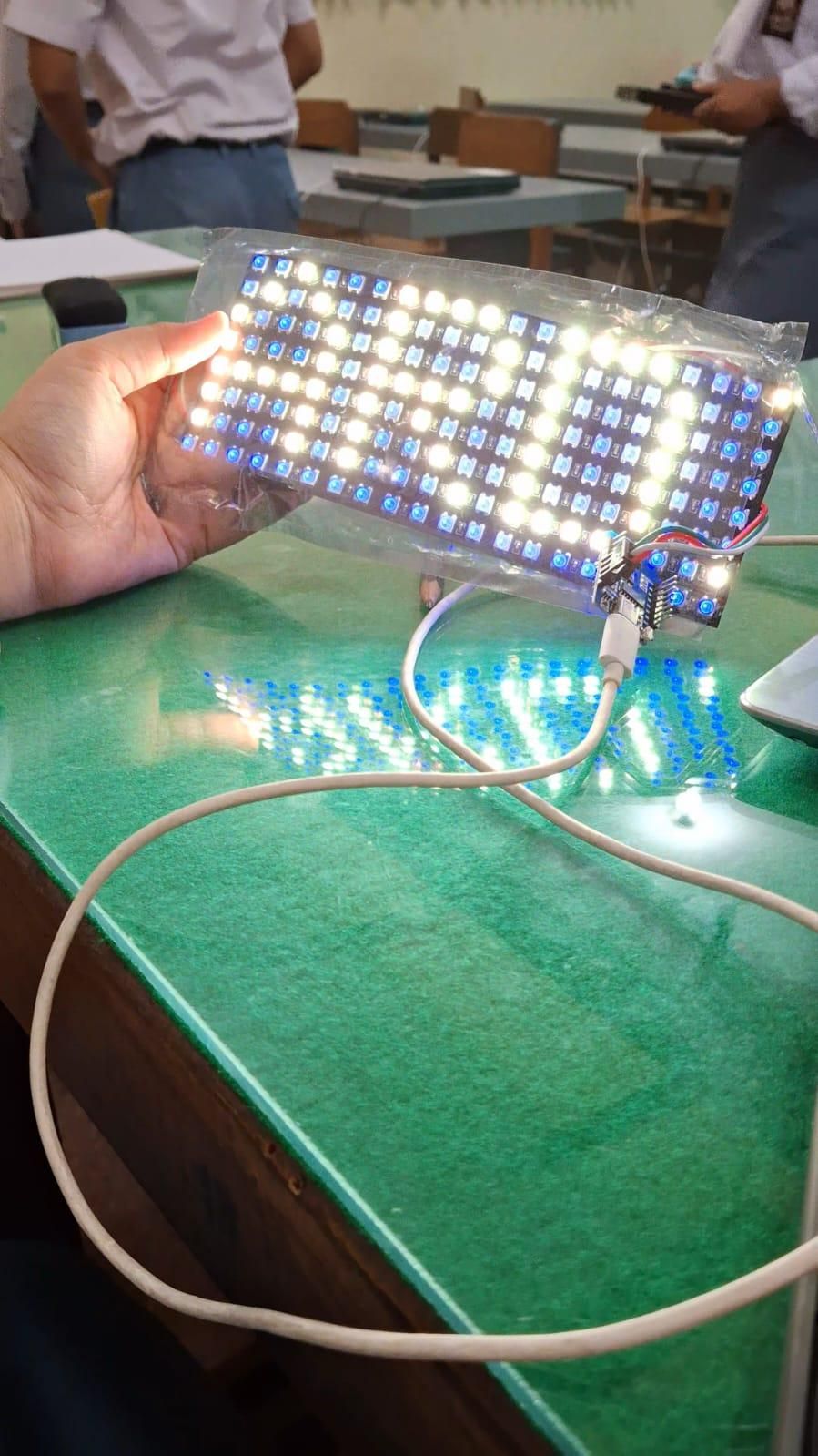 LED Blinking Running Text