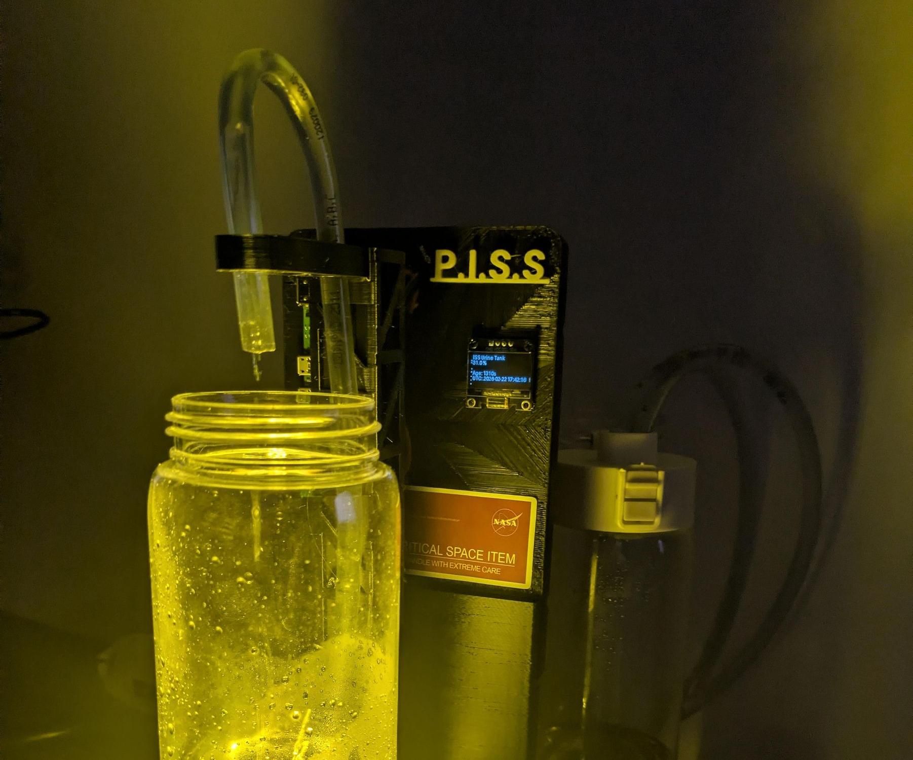 ISS Percise Indication of Sewage Storage (PISS)