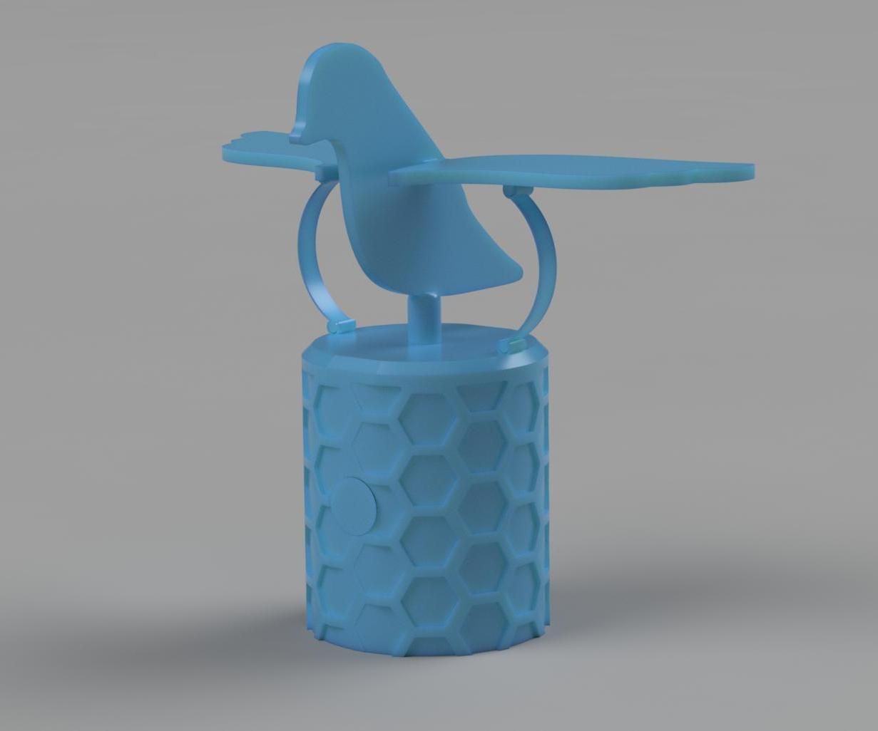 3D Printed Bird Automata