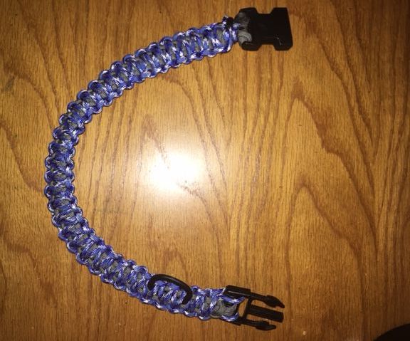 Personalized Paracord Dog Collar 