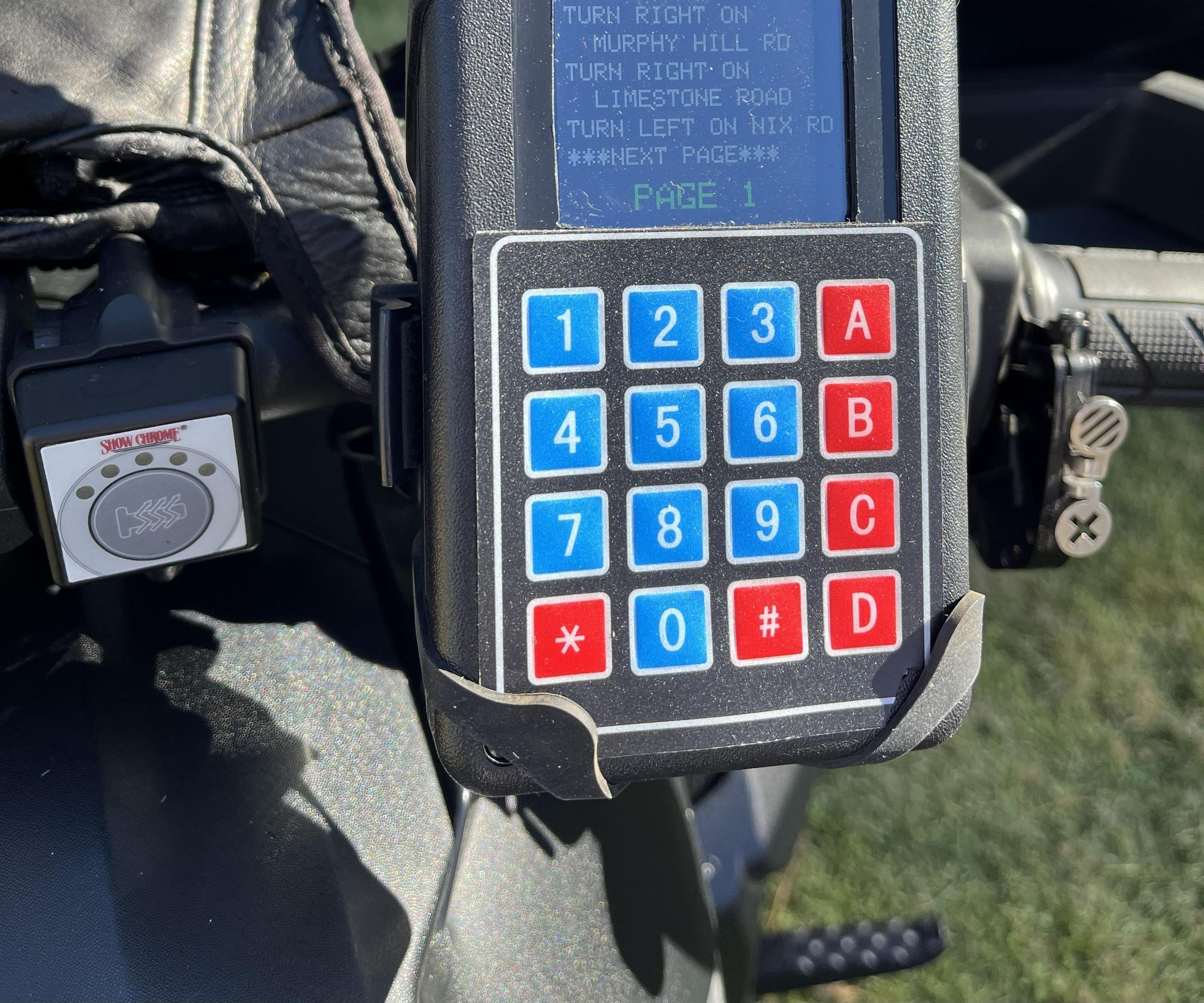 Arduino TFT Display for Motorcycle Riding Directions and Notes