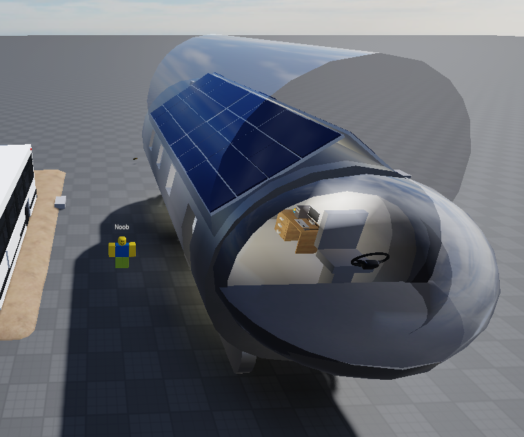 TERRANOID: Living Is an Active Survival and Movement(I First Mentioned This Terranoid in January 2026.) (Wheeled Submarine Residential Building)