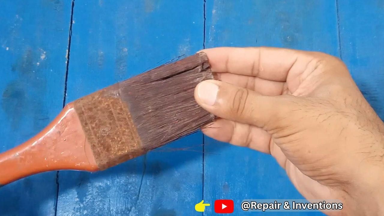 How to Restore Dried Paint Brushes Without Buying New Ones.