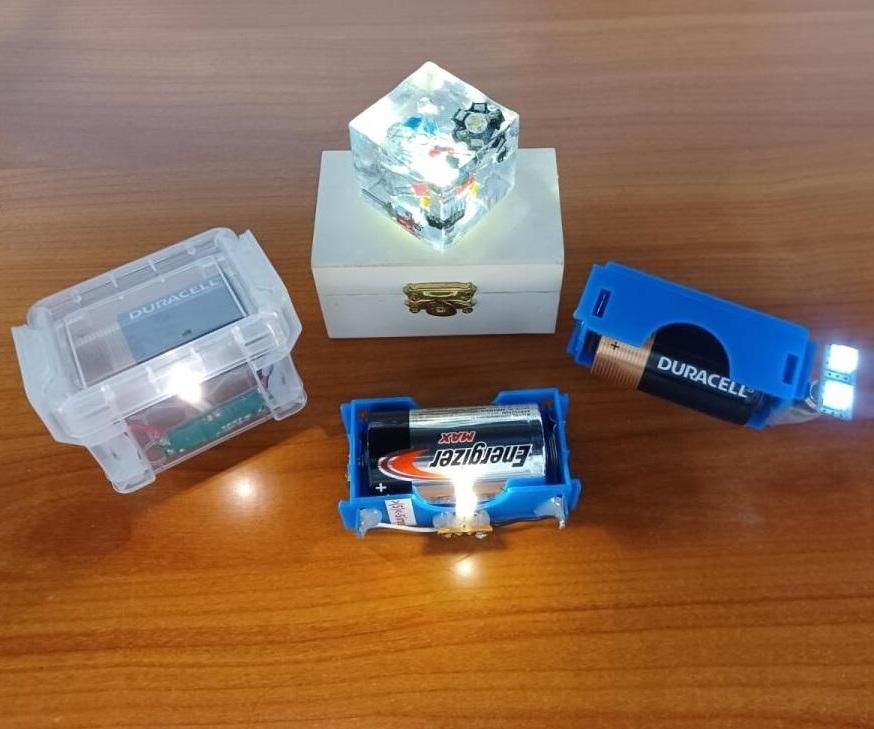LED Runs on a "Dead" D Cell Battery for Over a Month. DIY LED Light Project.