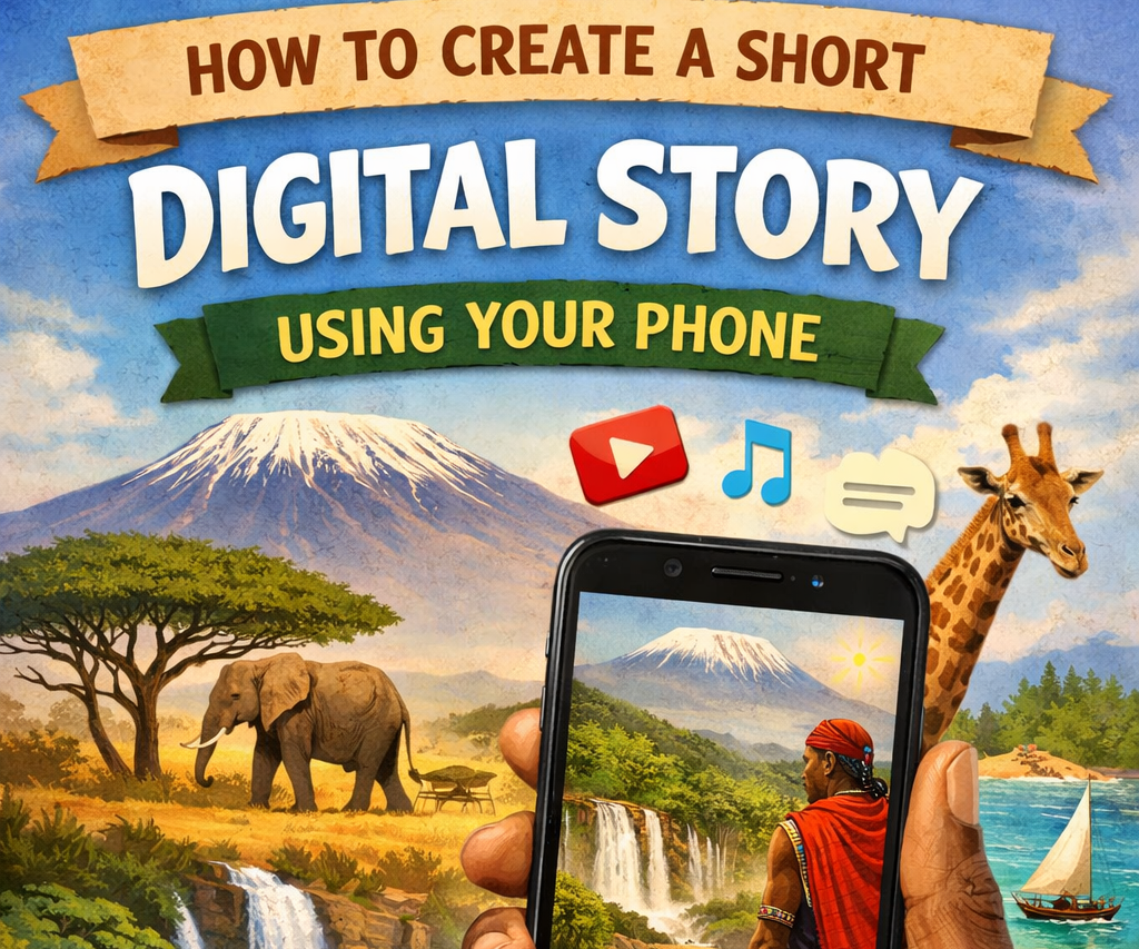 How to Create a Short Digital Story Using Your Phone