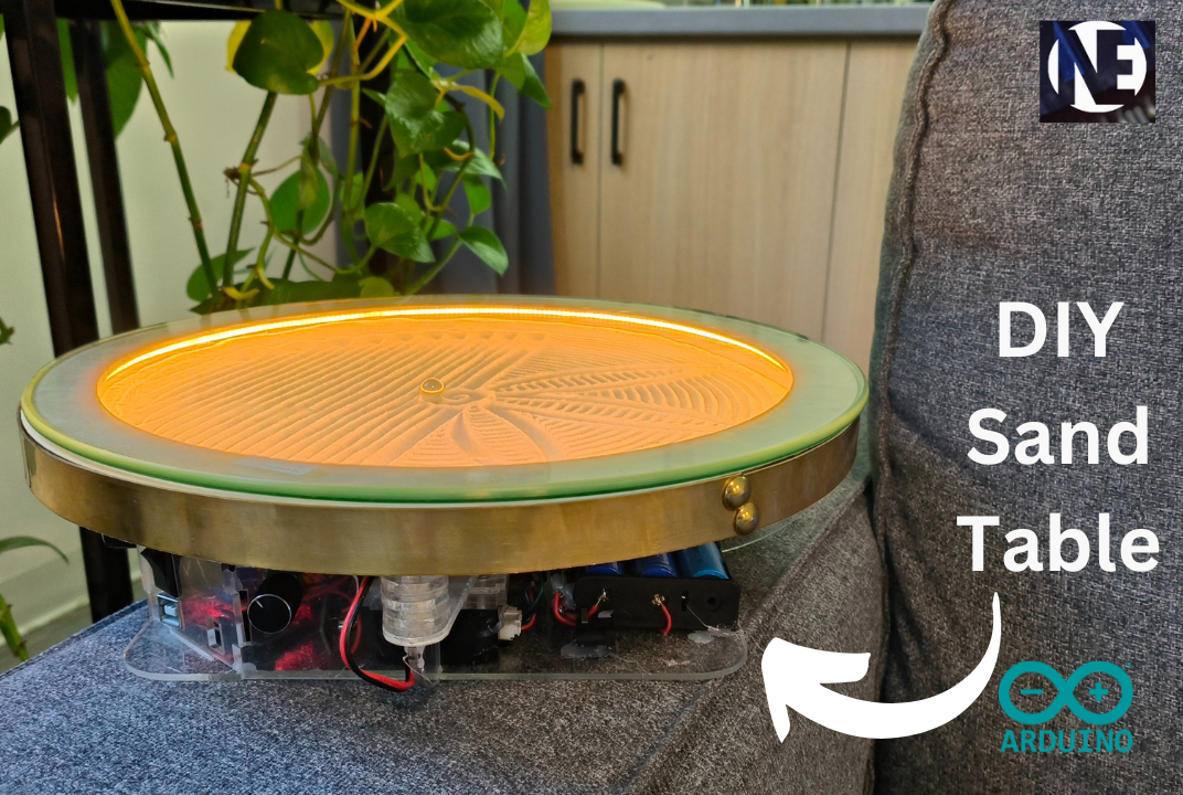 World’s First Cycloid Art Table: How I Built This Arduino-Powered Spirograph Machine.